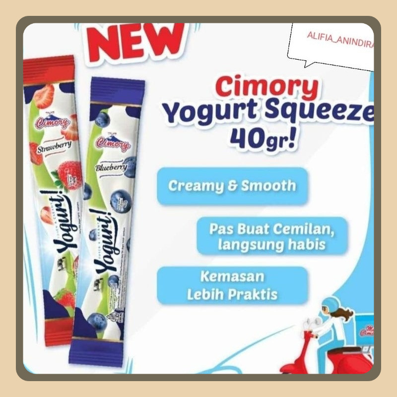 

Cimory Yogurt Stick Isi 20Pcs