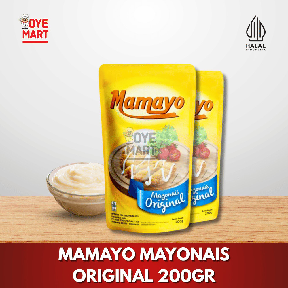 

MAMAYO MAYONAIS ORIGINAL 200GR HARGA PROMO