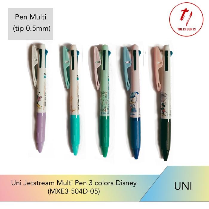 

Jetstream Pen Disney multi 3 ink colors tip 0.5mm SXE3-504D-05 - Minnie