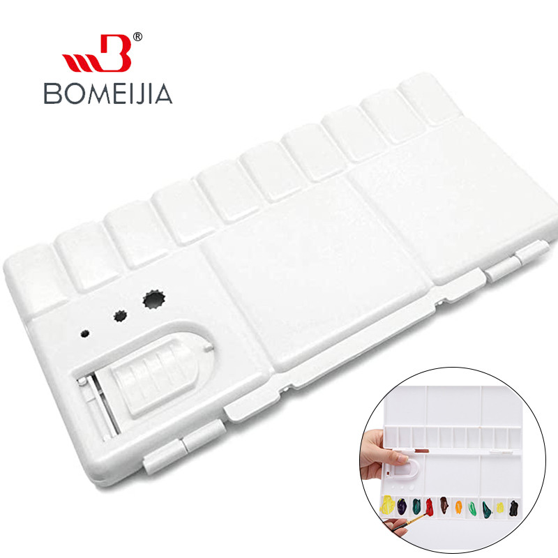 

25Grid Folding Watercolor Palette Watercolor Paint Tray Box Atercolor Renovate Cover Pigment Box Painting Tool Artistic Supplies