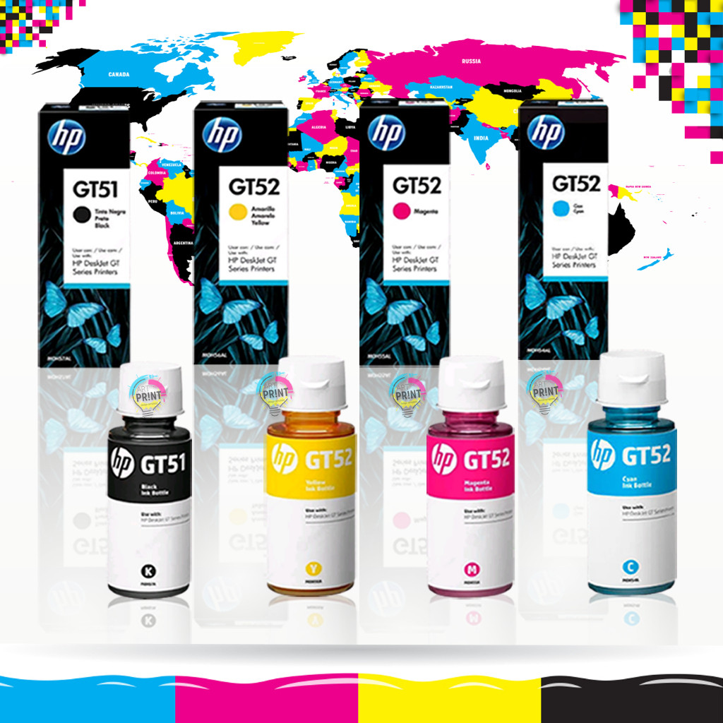 Tinta printer HP GT-51 GT-52 ink 115 310 315 410