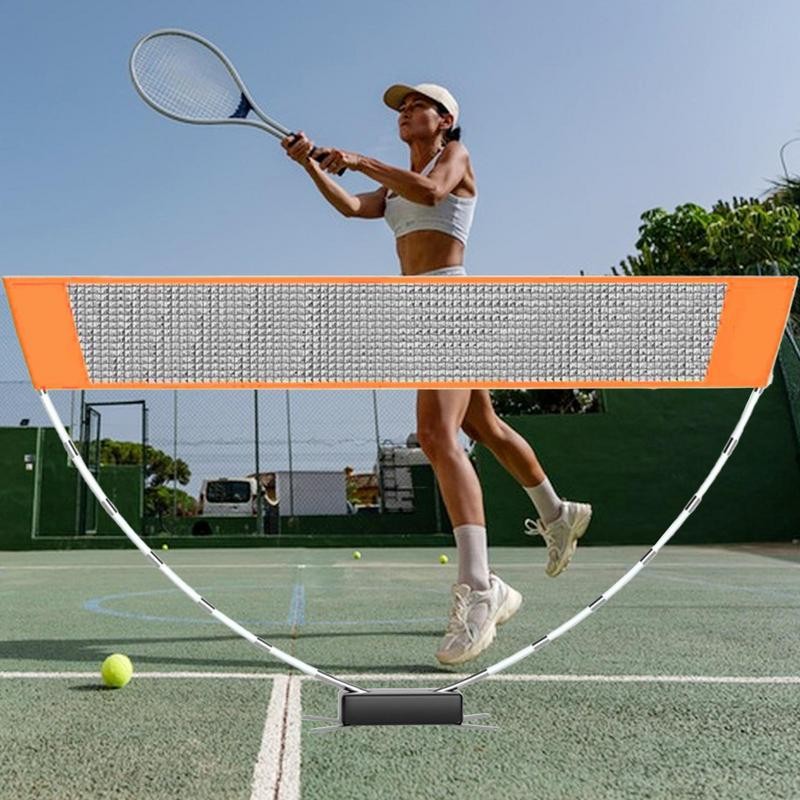 Portable Folding Badminton Net Outdoor Home Outdoor Simple Frame Badminton Net For Pickleballs Tenni