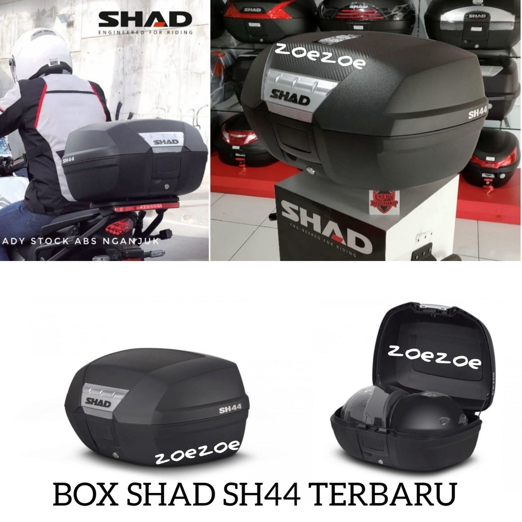 Box SHAD SH44 SH 44 Carbon Shad Original Box Belakang Motor SH44 Shad