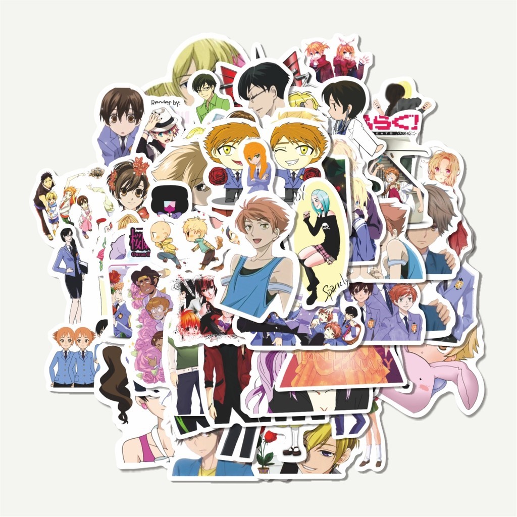 

Sticker Pack Stiker Anime Manga Ouran High School Host Club | Sticker TUMBLR | Stiker LAPTOP KOPER HELM