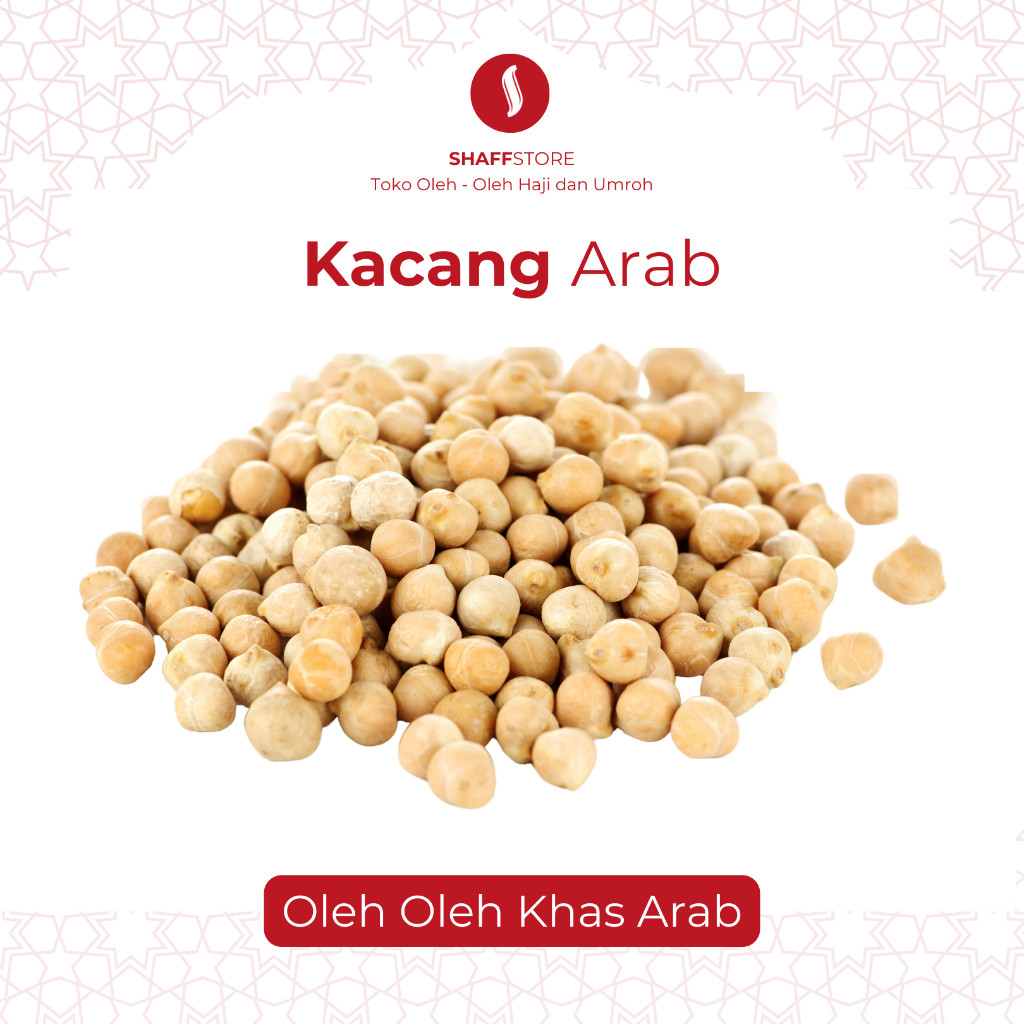 

Kacang Arab Panggang Oleh-oleh Haji dan Umroh Chickpeas 1000 G