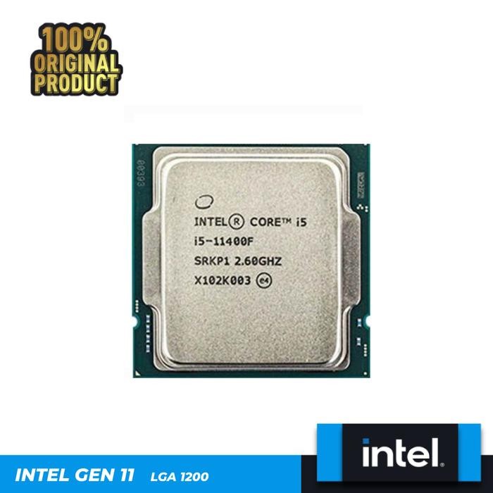 INTEL CORE i5 11400F | Processor Gen 11 LGA 1200 TRAY