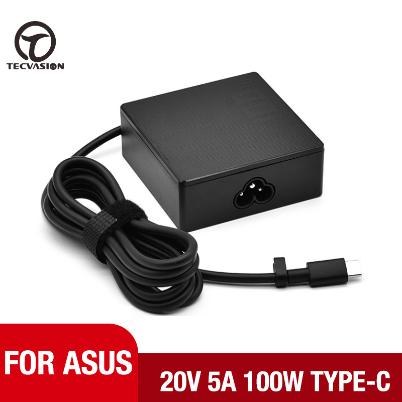 100W USB Type-C Laptop Power Adapter Charger for ASUS ROG A20-100P1A Flow X13 Z13 GV301 GZ301 G533QM