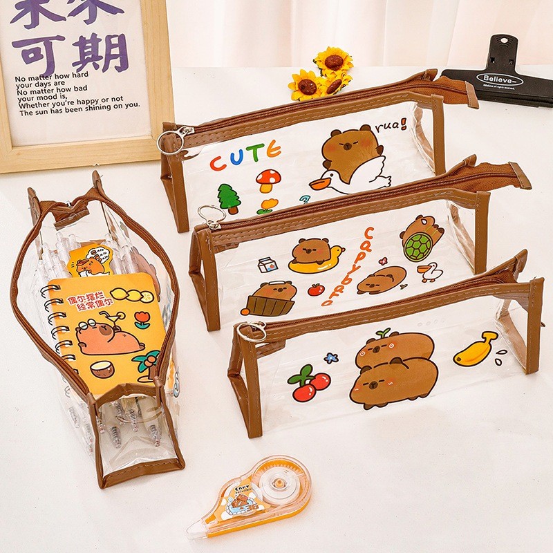 

Bellini - Tas / penyimpanan kotak pensil motif capibara