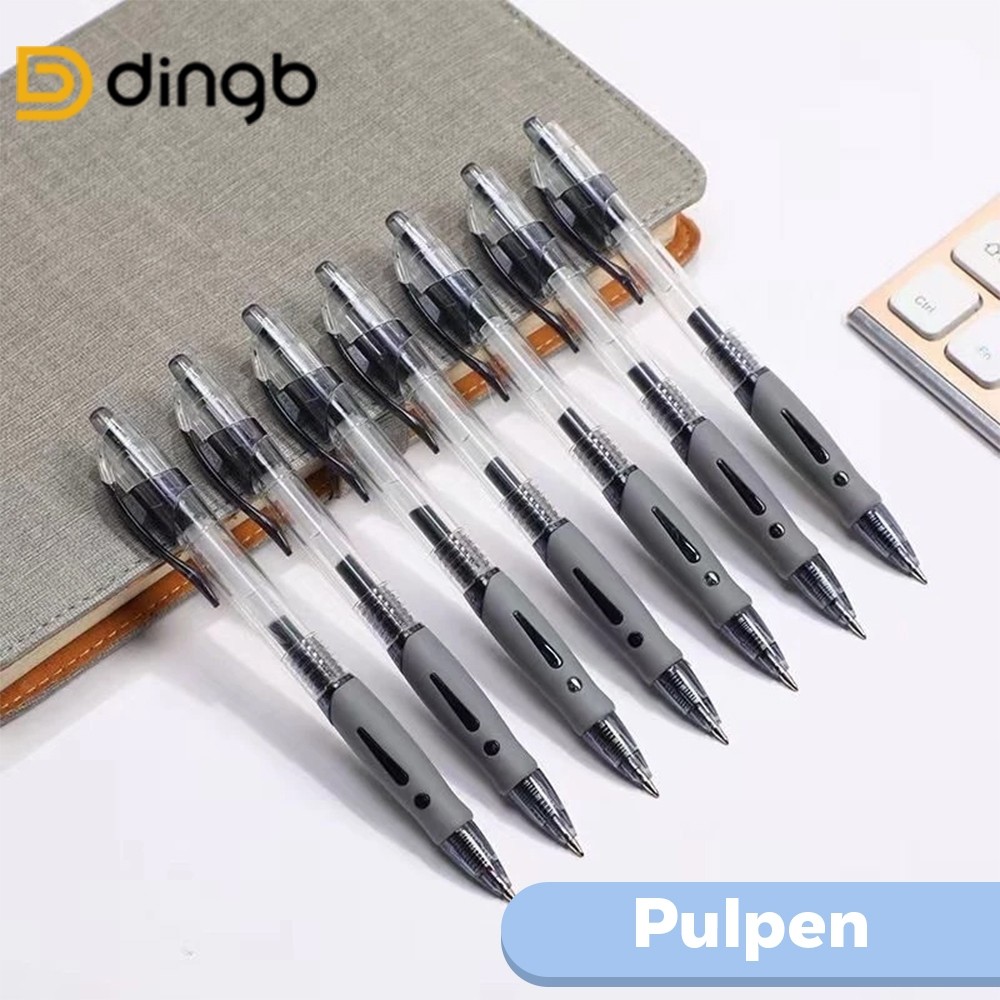 

BOBOMART PULPEN 0.5 MM 1PACK ISI 12PCS BOLPOIN CAIR TABUNG PENUH PULPEN PENA SEKOLAH MURAH