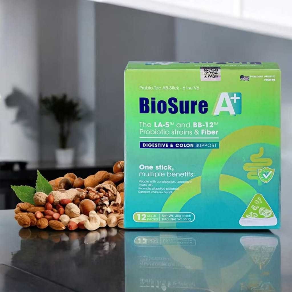 

BIOSURE A PLUS ASLI ORIGINAL MILK SUSU OBAT USUS BESAR MAAG GERD ASAM LAMBUNG AMBEIEN