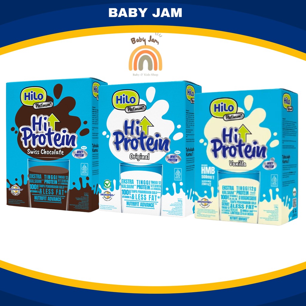 

Susu Hilo Platinum Tinggi Protein Dan Calcium Peninggi Badan 420g Dengan Omega 3 Dan Glukosamin
