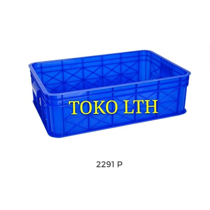 

CONTAINER BOX INDUSTRI SERBAGUNA 2291 P GREEN LEAF / KOTAK BAK WADAH