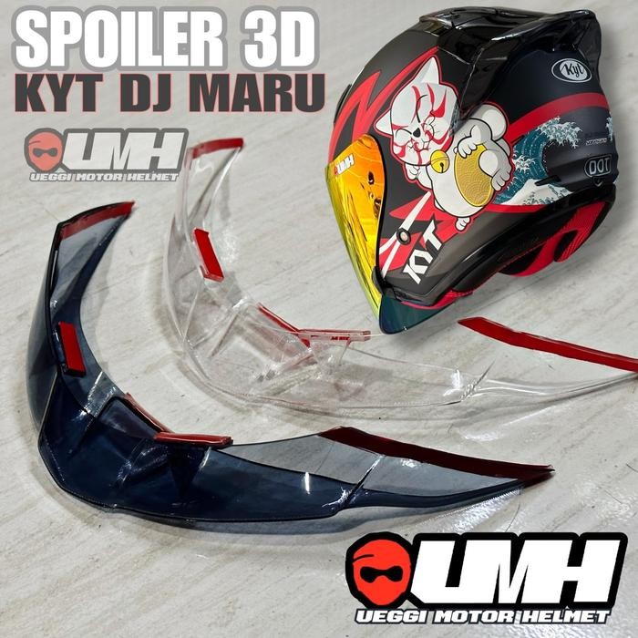 SPOILER TAMBAHAN KYT DJ MARU 3D - Smoke