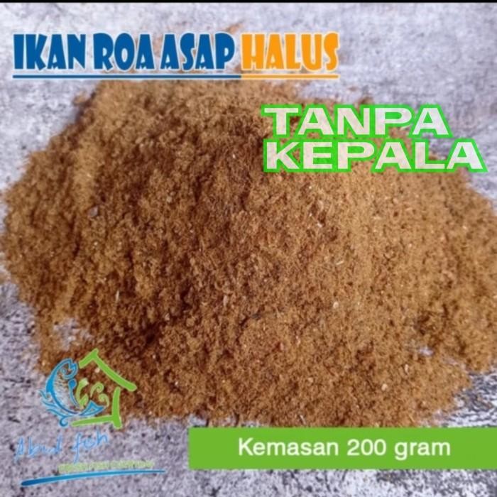 

ikan roa asap tumbuk halus / ikan roa halus