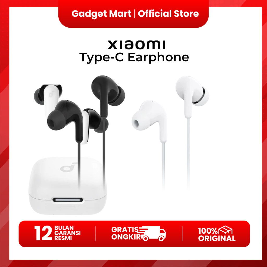 Xiaomi Type-C Earphone - Garansi Resmi