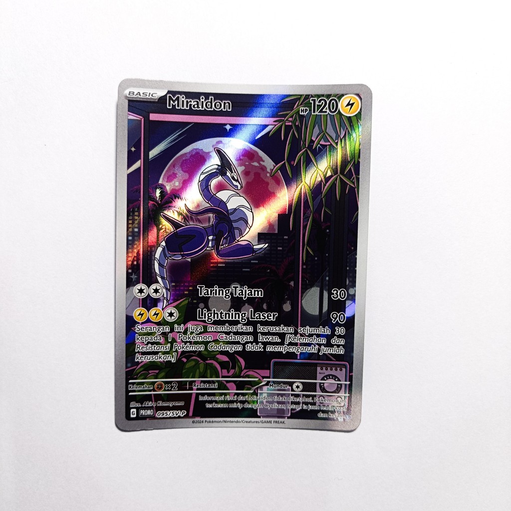 Miraidon 095/SV-P PROMO Kartu Pokemon TCG Original Indonesia