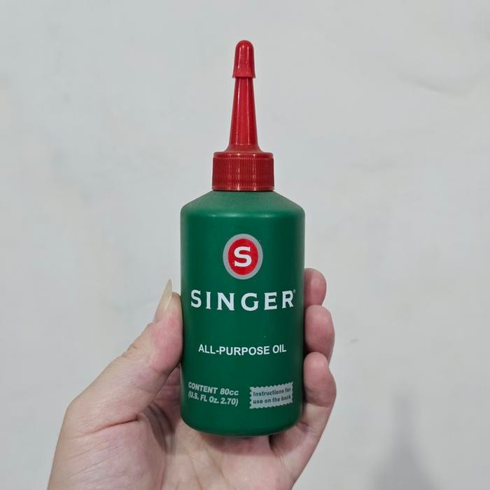 Singer Minyak Pelumas Mesin Jahit Oli Mesin Besi All Purpose Oil 80ml 80 cc