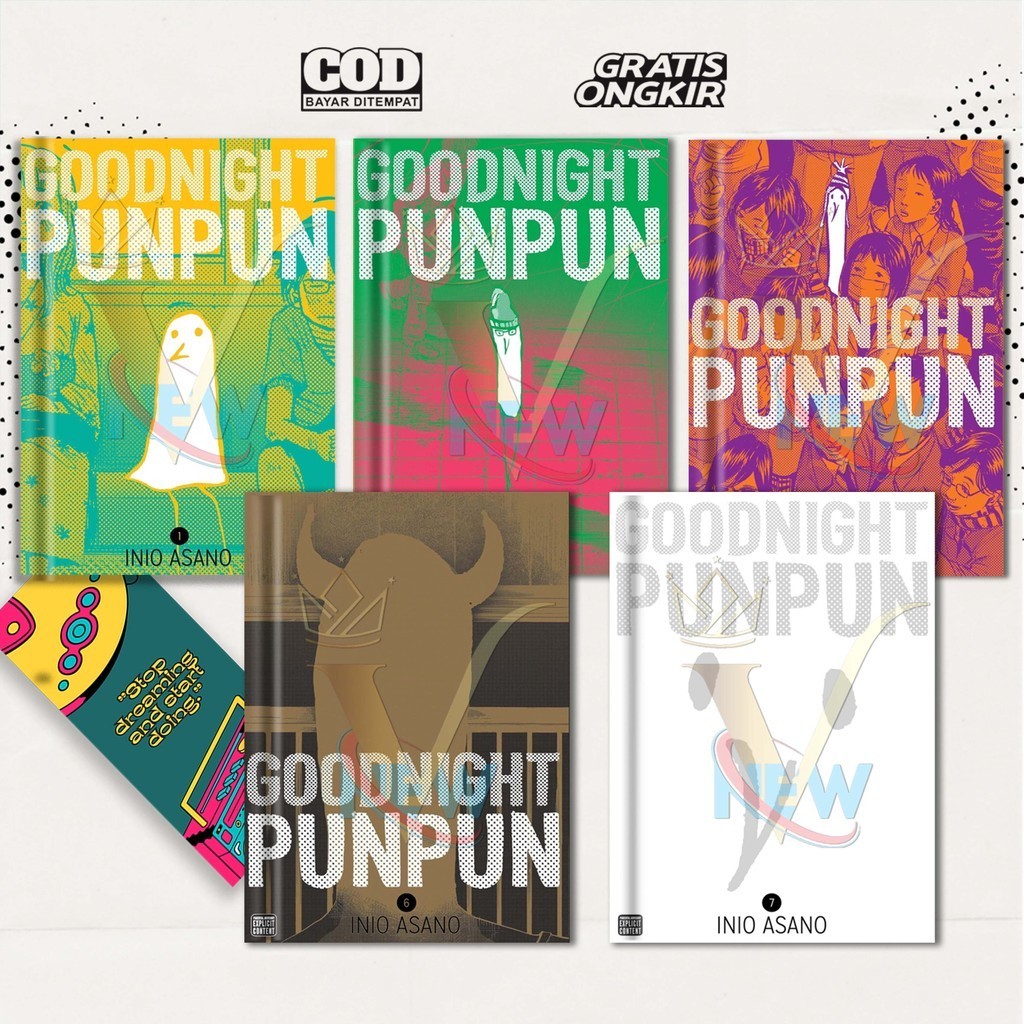 Komik Goodnight Punpun (Vol. 1-7) (English)
