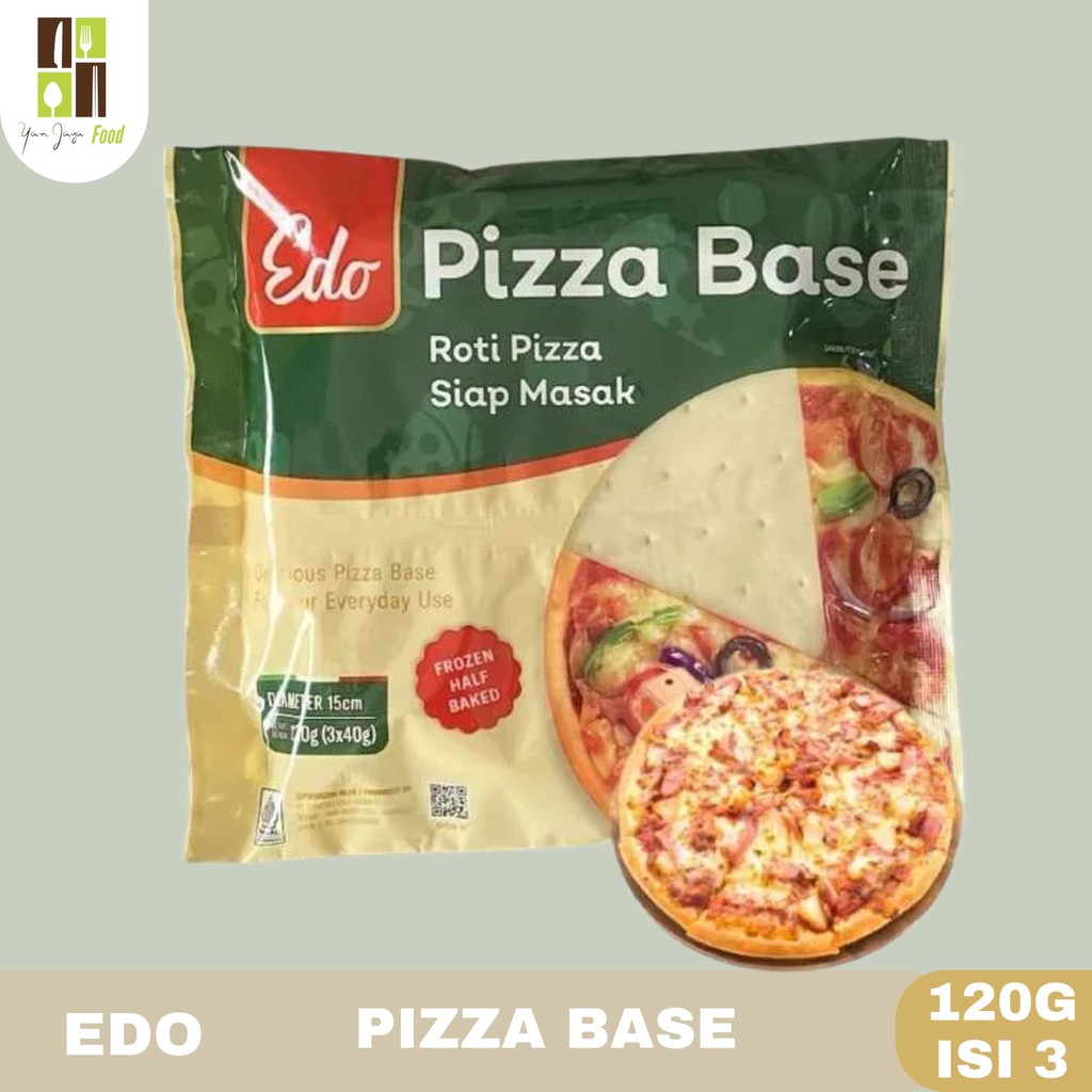 

Classica2106 Edo Pizza Base 120G - Roti Pizza / Pizza Dough / Siap Makan / Pizza / Isi 3 / Diameter