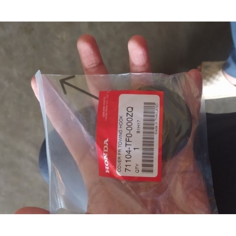 Cover Tutup Towing Derek Hook Bumper Bemper Depan Honda Jazz RS GE8 2008 2009 2010 2011 2012 2013 20