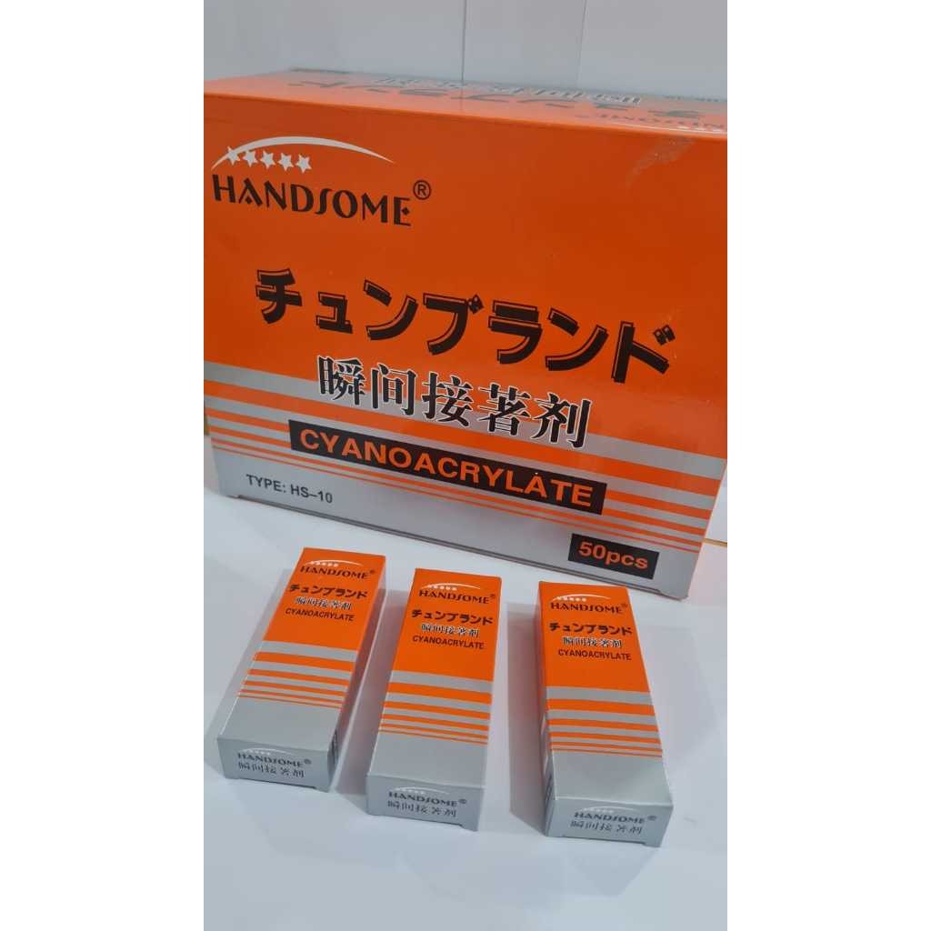 

JAMIN MURAH !!!(50 Pcs) Lem Korea Handsome khusus instant/sameday(BISA LANGSUNG ORDER)