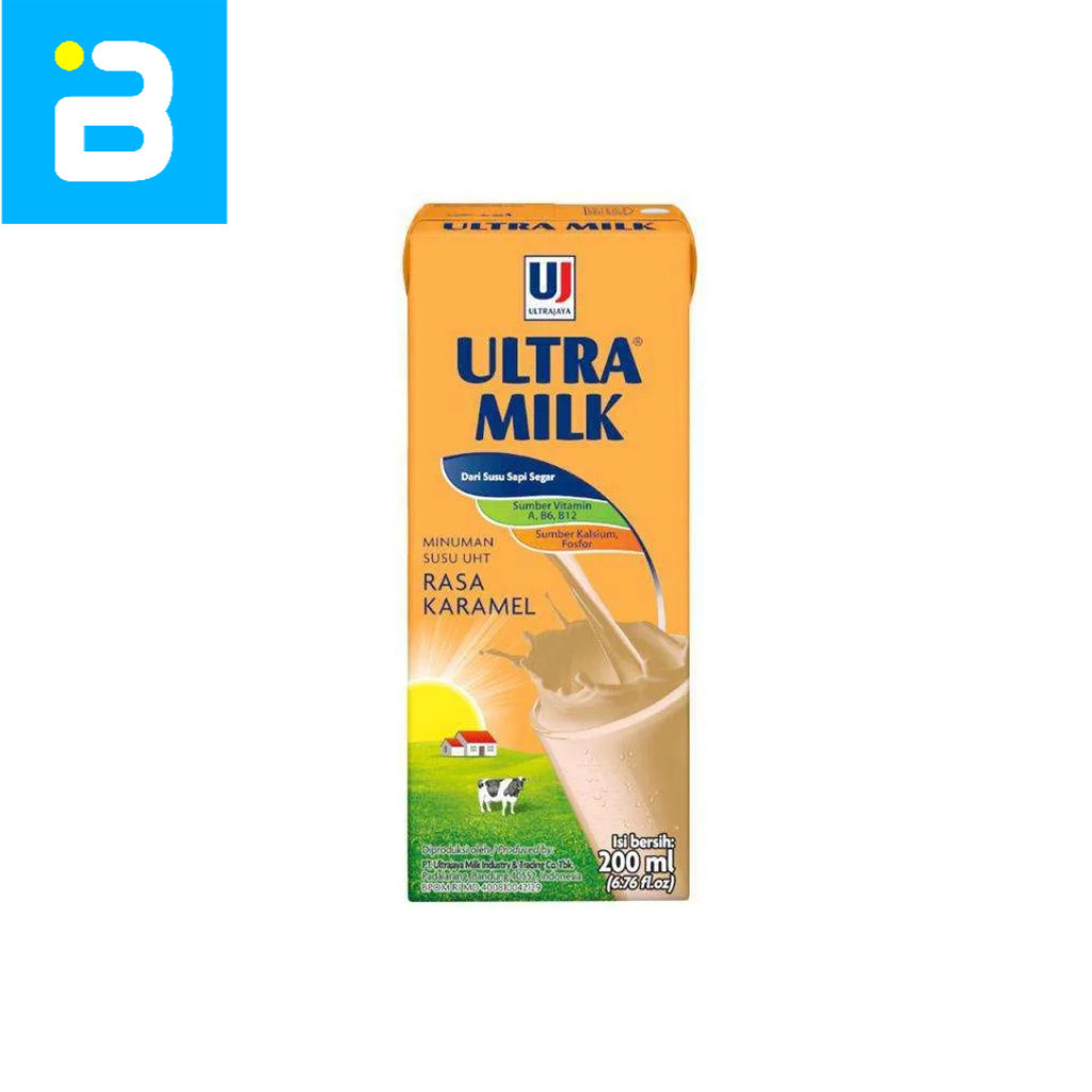 

Ultra Milk UHT Karamel 200ML