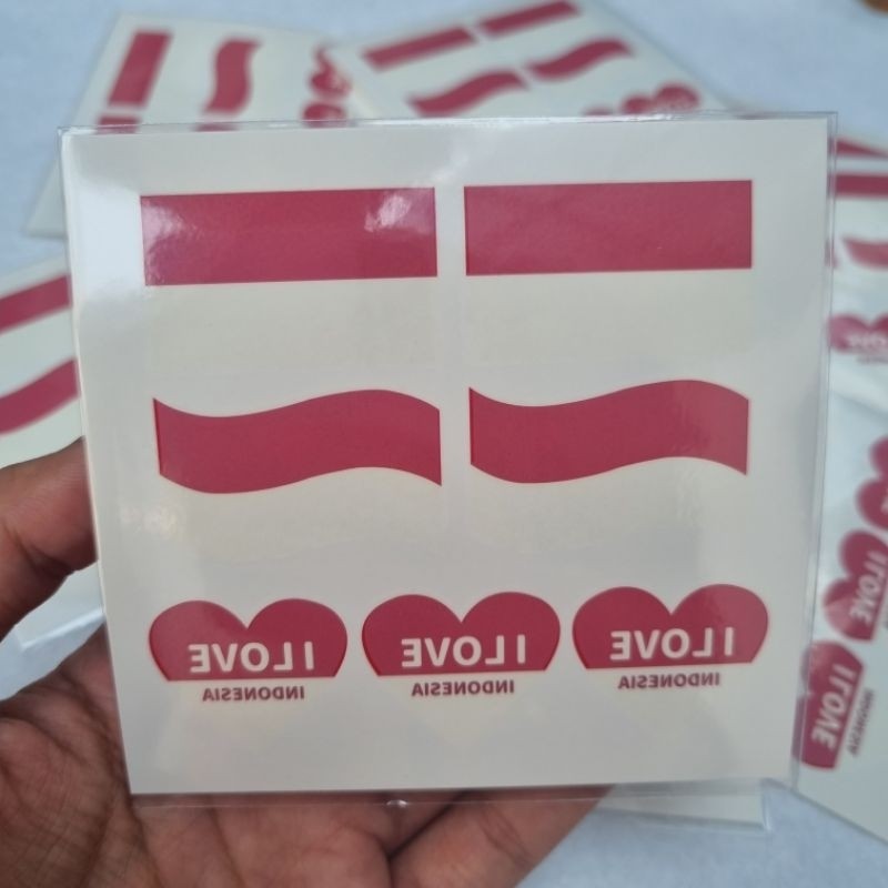 

[1 LEMBAR] STIKER TATTOO KEMERDEKAAN 17 AGUSTUS