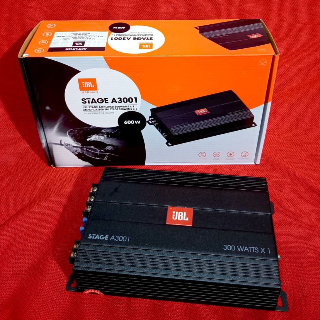 Monoblock JBL Stage A3001 - Monoblock Car Amplifier JBL Original