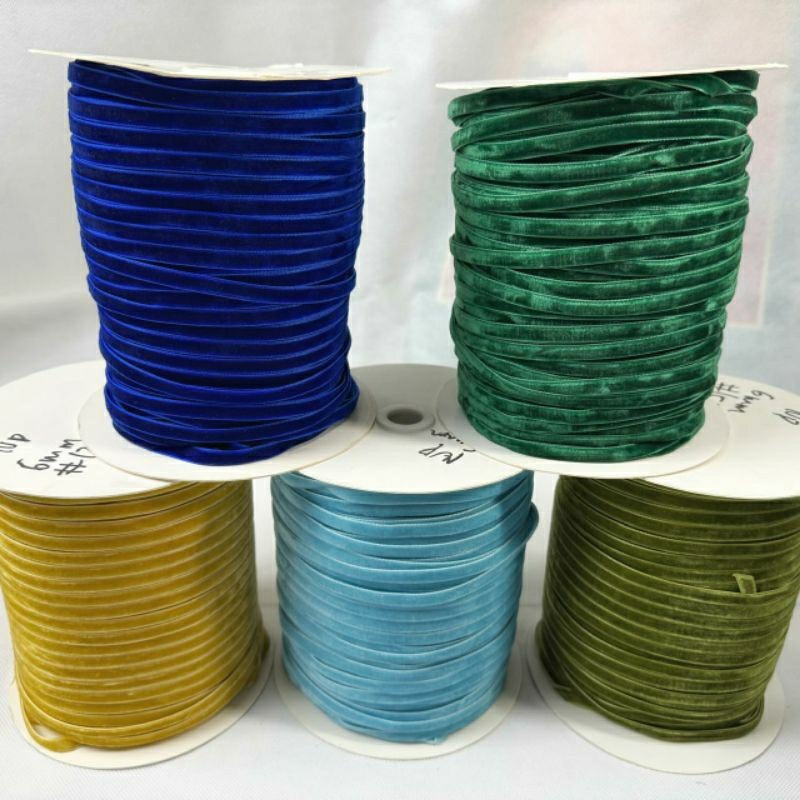 

10 Yard (9 meter) - 9mm NP | Pita Velvet / Pita Beludru Import ⅜ inch