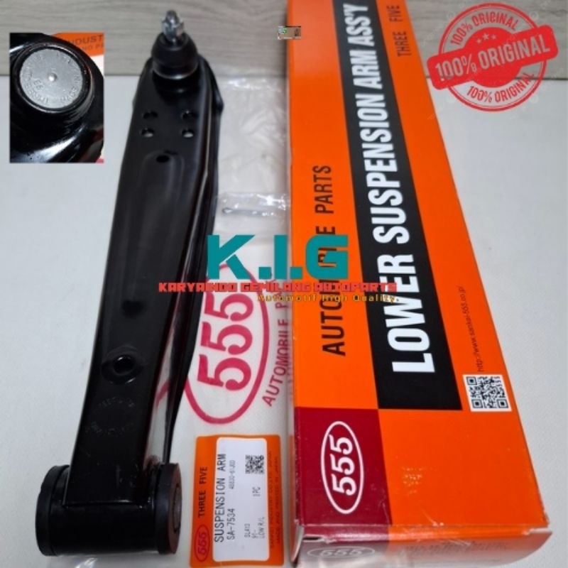 LOWER ARM SAYAP BAWAH SUZUKI APV/APV ARENA FUTURA MEREK 555 JAPAN.