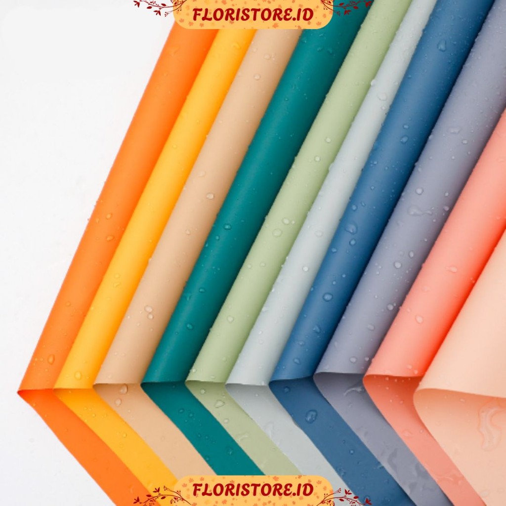 

SOLID COLOR PAPER / CELLOPHANE / FLORIST PAPER / KERTAS BUKET BUNGA / WRAPPING WRAPPER
