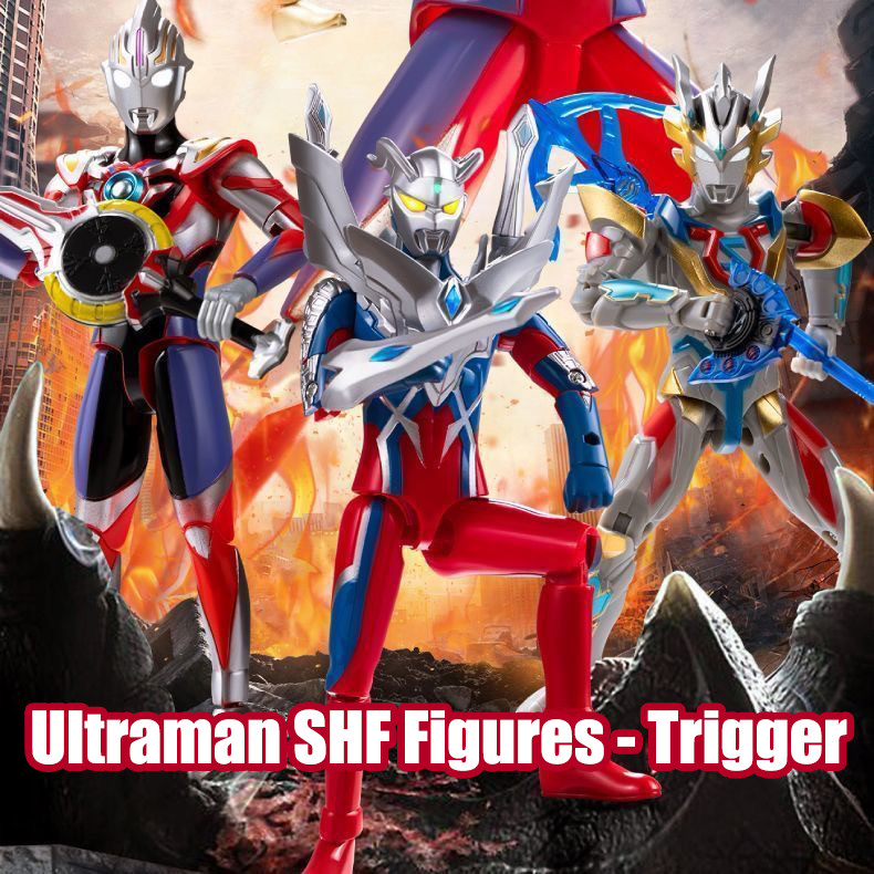 Ultraman Delta Guts Spark Circle Arms Ultraman Trigger Multi SHF Ultra Action Figure