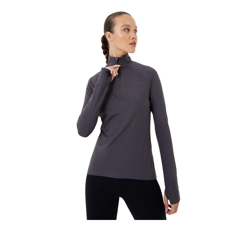 Usa Pro Women's Training Performance Tracksuit Tops - Charcoal