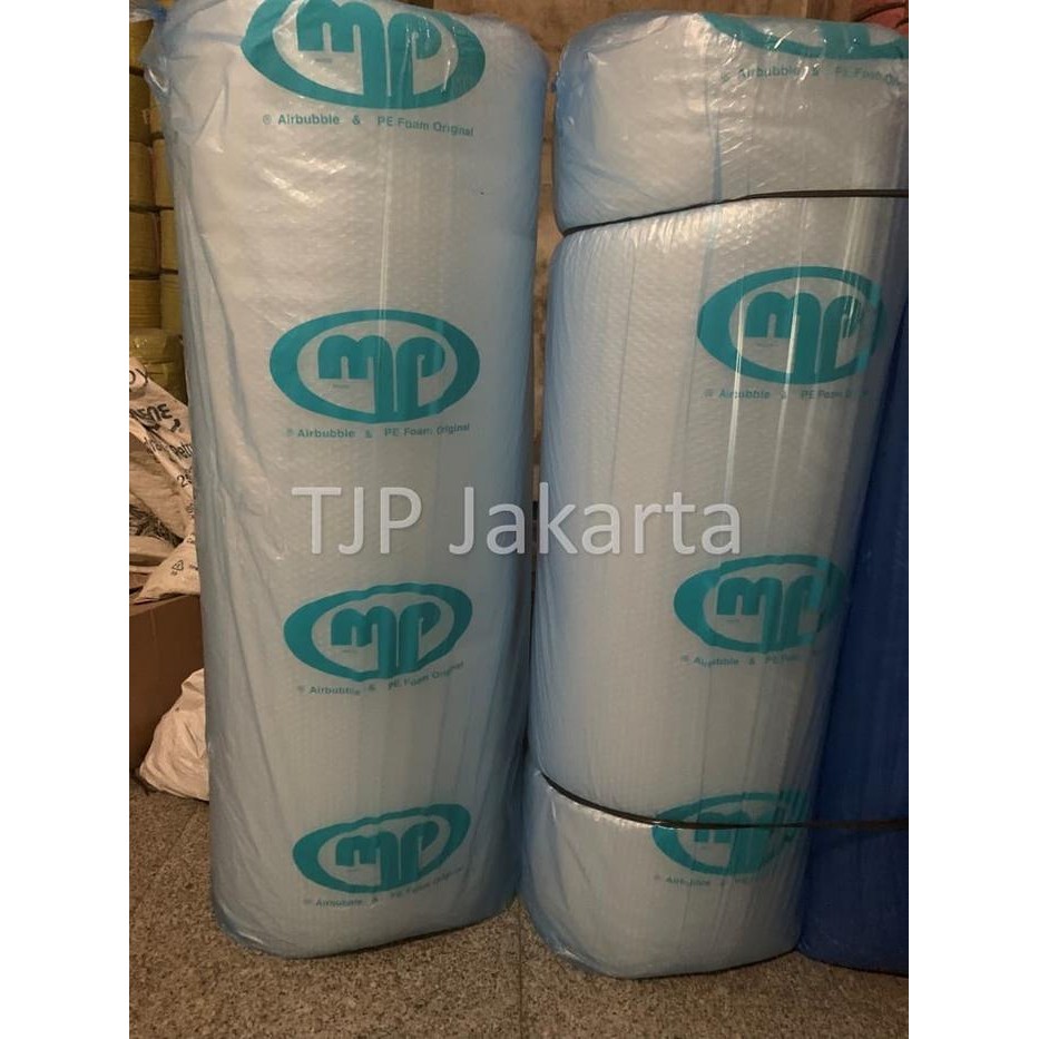 

Bubble Wrap merk muliapack 125 cm x 50 m bungkus biru