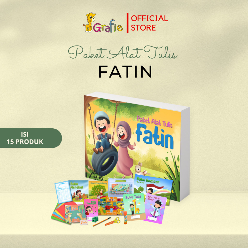 

Grafie Fatin Paket Alat Tulis Anak Lengkap