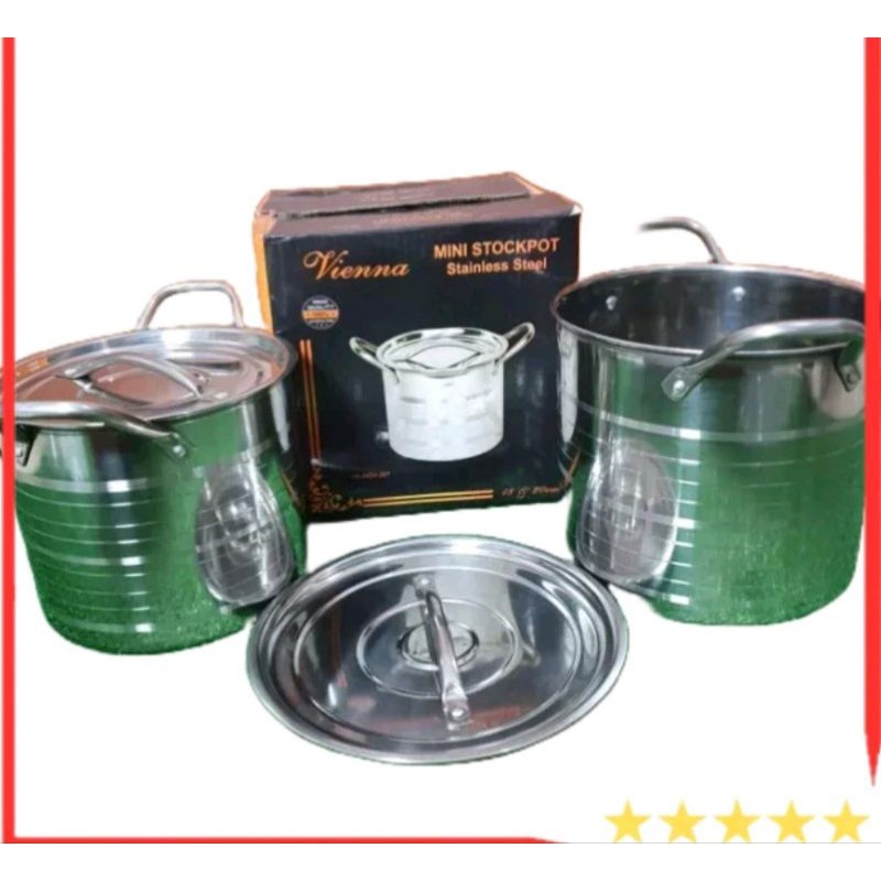 Vienna Stok Pot Mini/Panci vienna stock pot mini