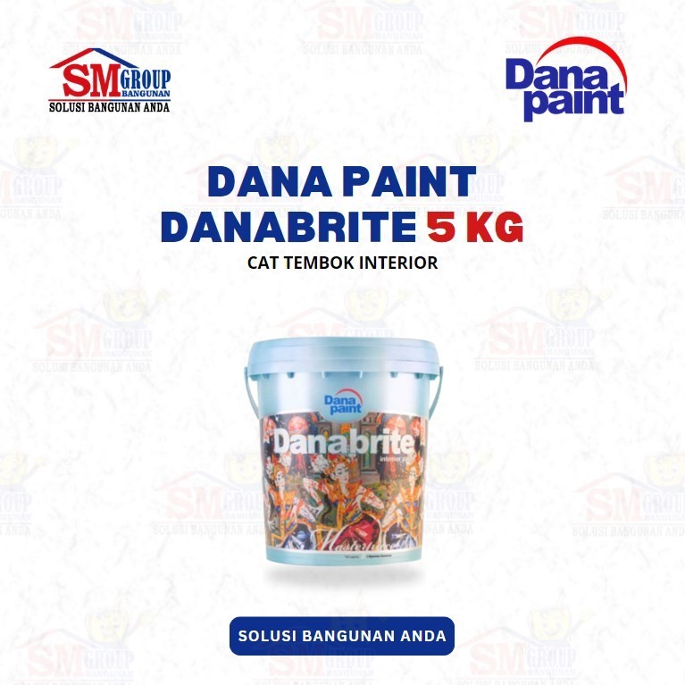 Cat Tembok Interior DANA PAINT DANABRITE 5 KG