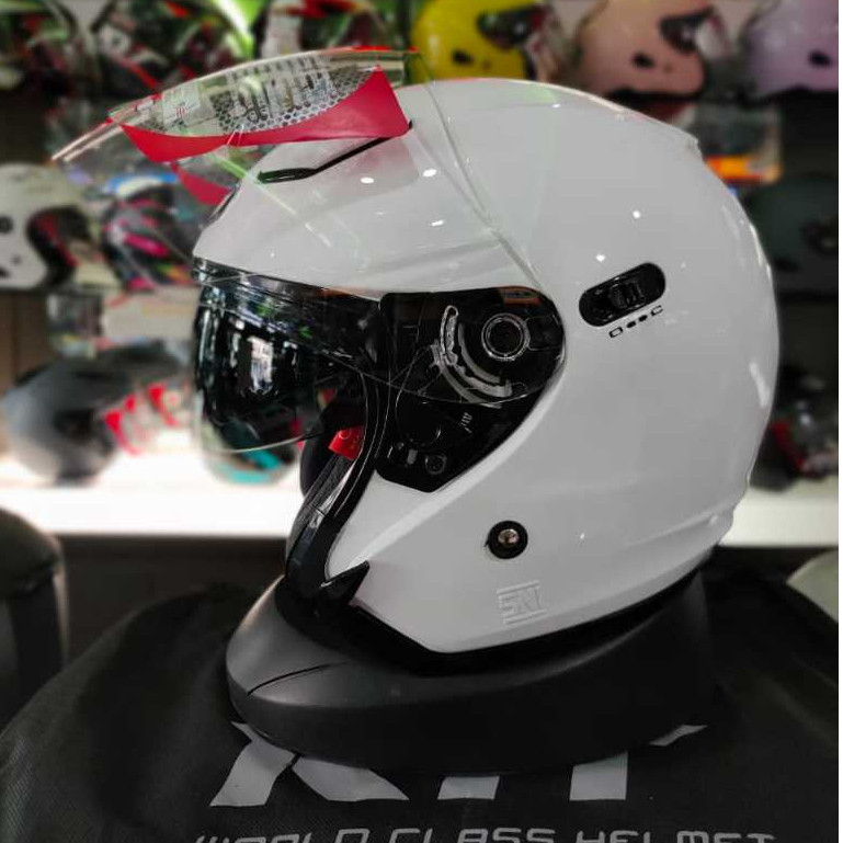 KYT Djmaxi Double Visor 100% Original KYT