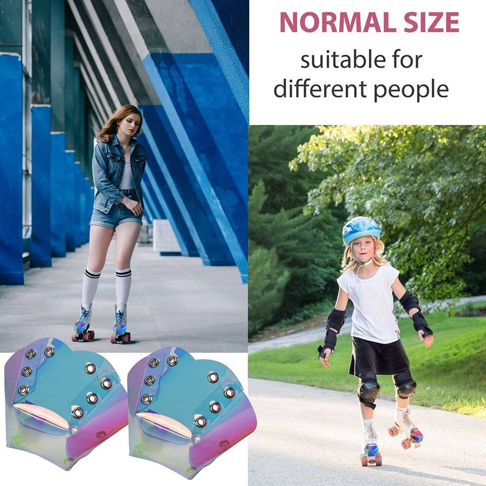 2 Pair Skate Toe Guards PVC Roller Skate Toe Caps For Roller Skates Toe Cap Protective Cover Shoe Sh