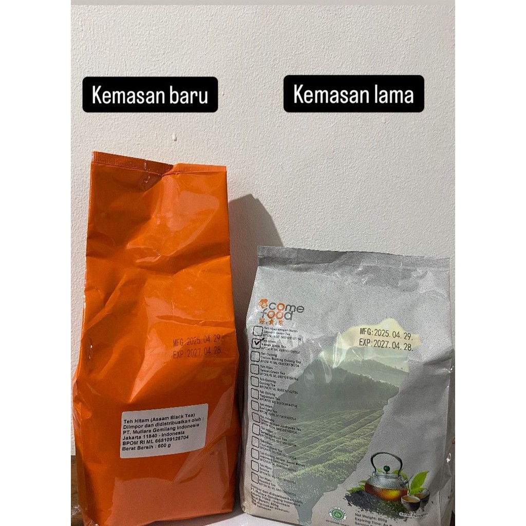 

come food assam black tea / teh hitam taiwan