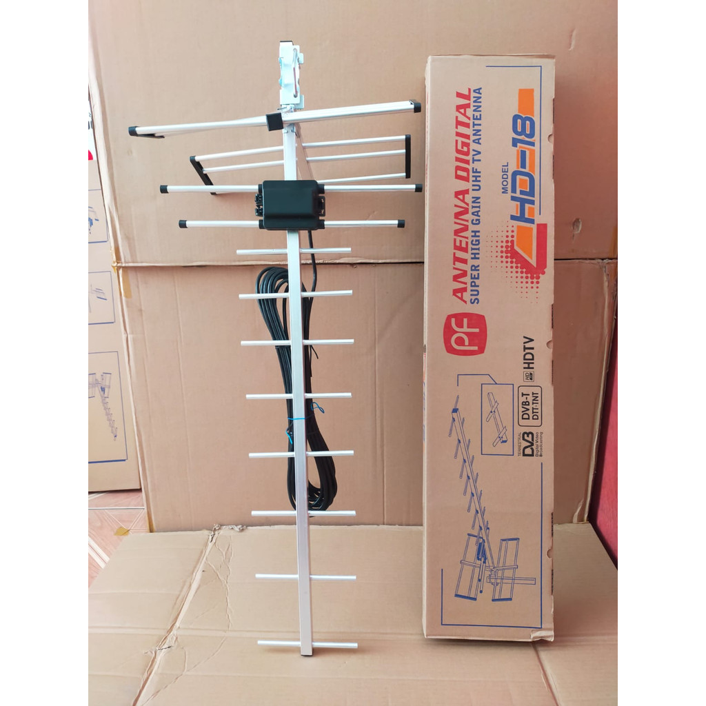 ANTENA TV DIGITAL HD 18 + KABEL