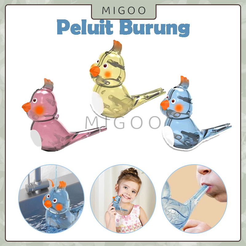 Peluit Burung Bird Terapi Wicara Anak / Peluit Burung Bird