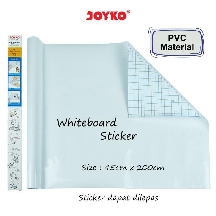

Stiker Papan Tulis Putih Whiteboard Sticker Joyko WBSK-150 - WBSK-150