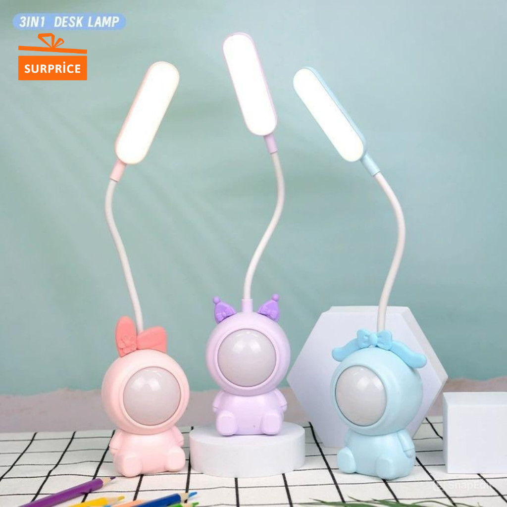 

Surprice Lampu Belajar Kuromi / Lampu Belajar Rautan / Lampu Belajar Lucu / Lampu Tidur
