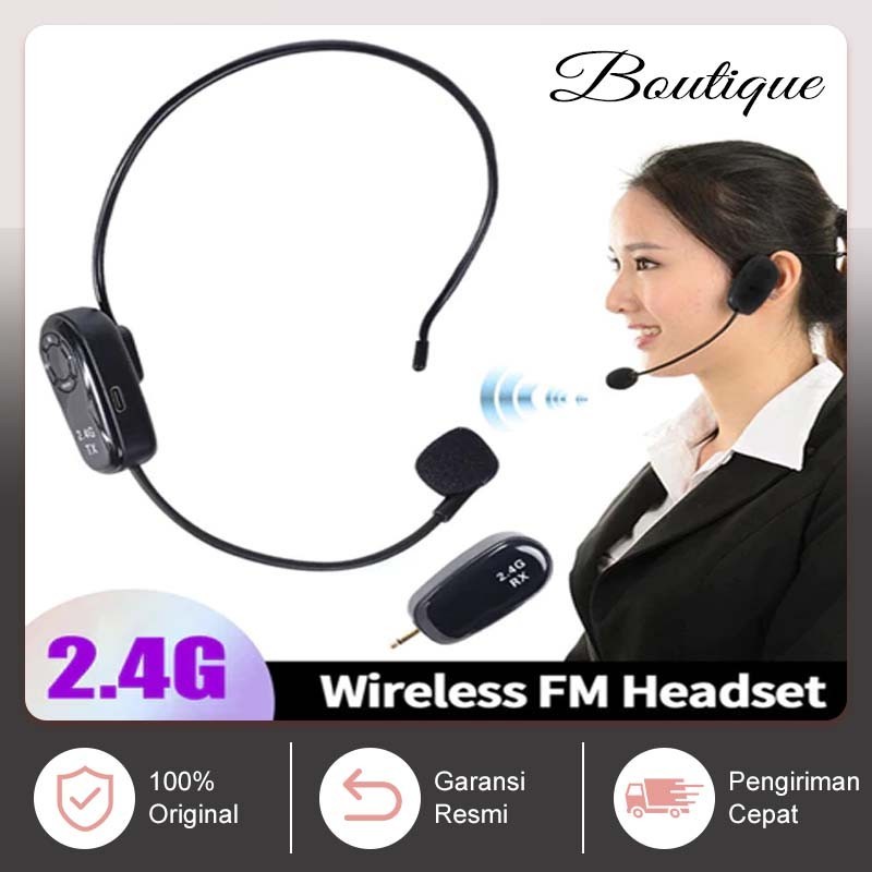 Mic Wireless Clip on Mic Wireless Clip on Mic Imam Masjid Wireless Mikrofon Wireless Microphone terl