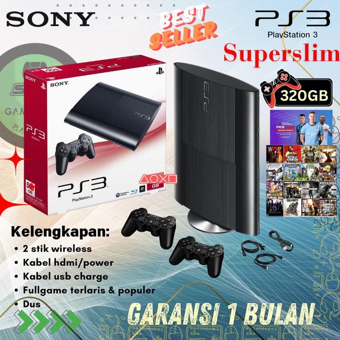 ps3 superslim hdd 320gb full game