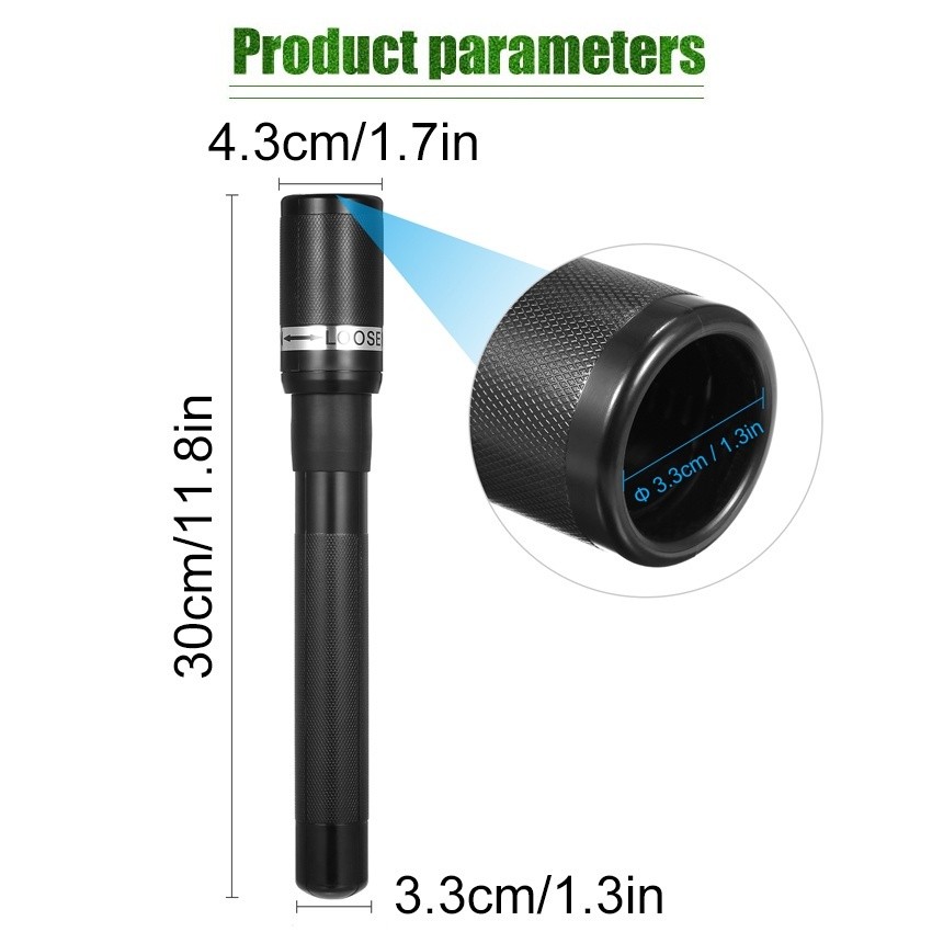 Aluminum Billiard Cue Extender - Stretchable Billiard Cue Extension Piece - Billiard Table Cue