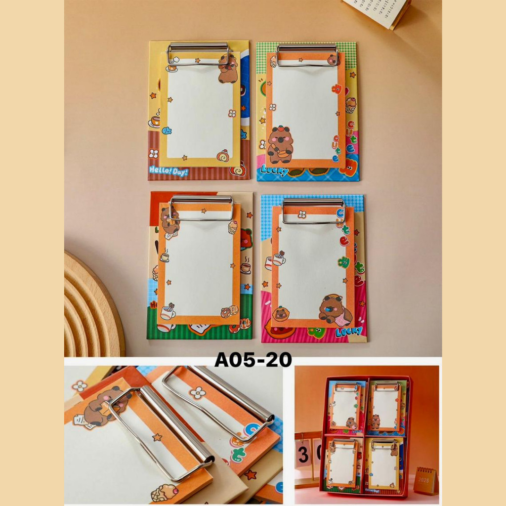 

SDA Sticky Notes Free Clipboard / Catatan Klip Papan Kreatif / Aesthetic Sticky Notes