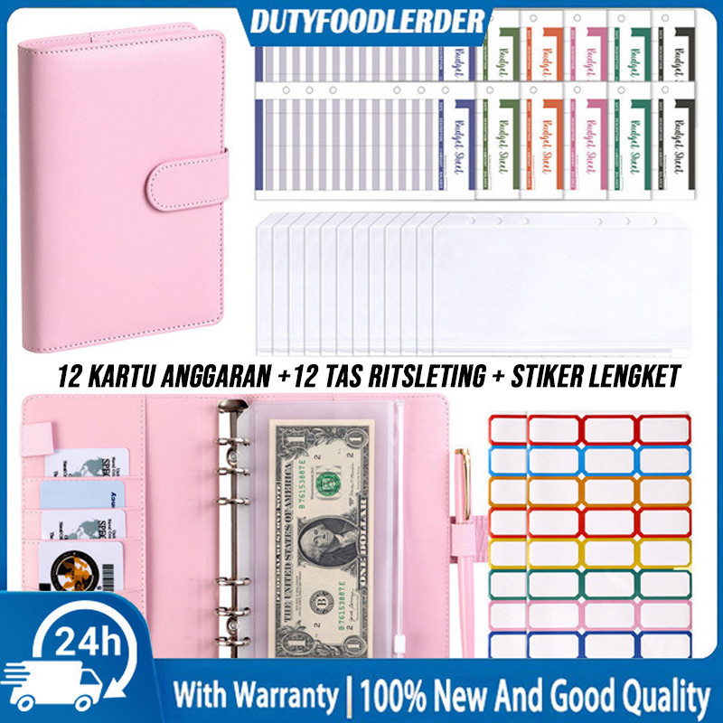 

​​Planner Nabung Murah A6 - Binder Budgeting dengan Ring - Value Pack untuk Menabung & Financial Planning​​