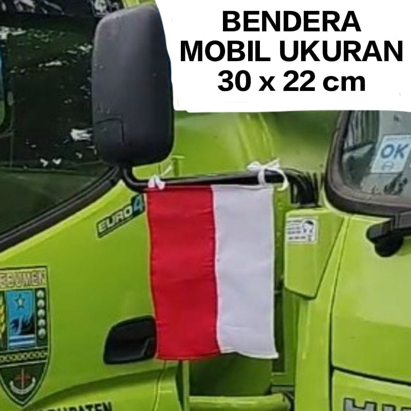 BENDERA MERAH PUTIH / BENDERA INDONESIA / bender merah putih Mobil